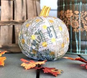 s the 28 most genius fall decorating ideas of 2021, His fun paper pumpkin