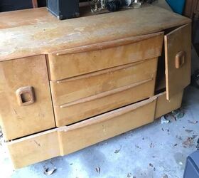 How this trashed dresser became the center of the room