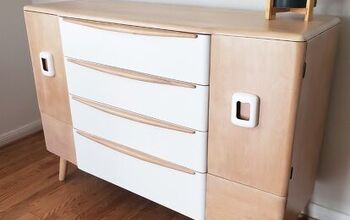 Solid Maple Dresser Given a New Life