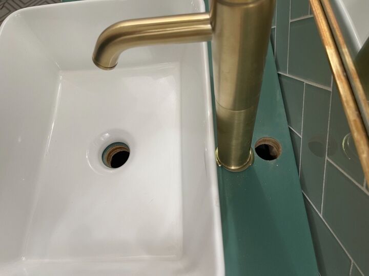 dresser turned bathroom vanity