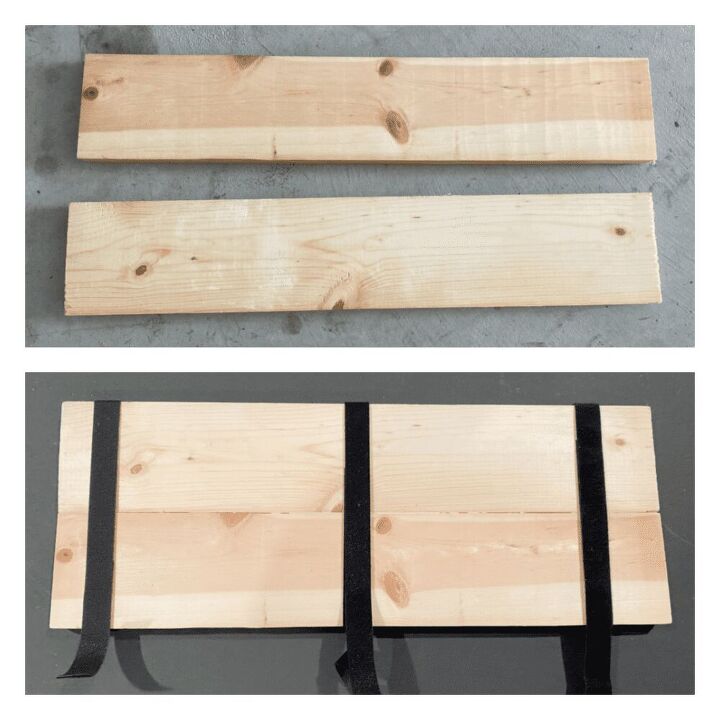 macrame hanging shelf