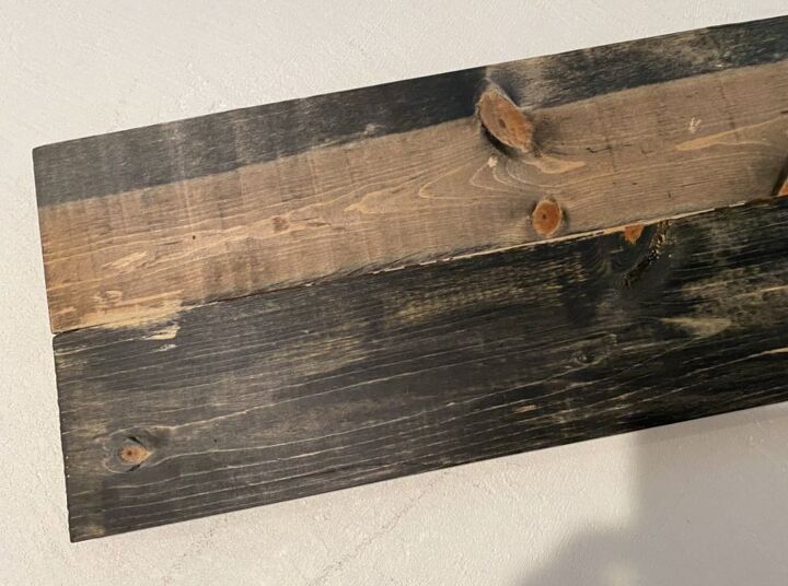 macrame hanging shelf