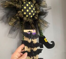 funny witch s bottom wreath