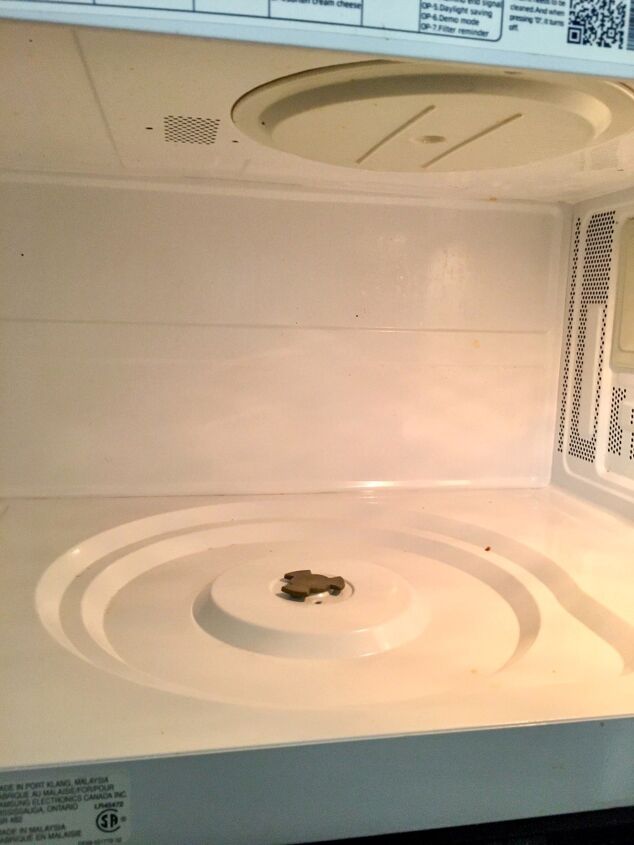 how to steam clean a microwave