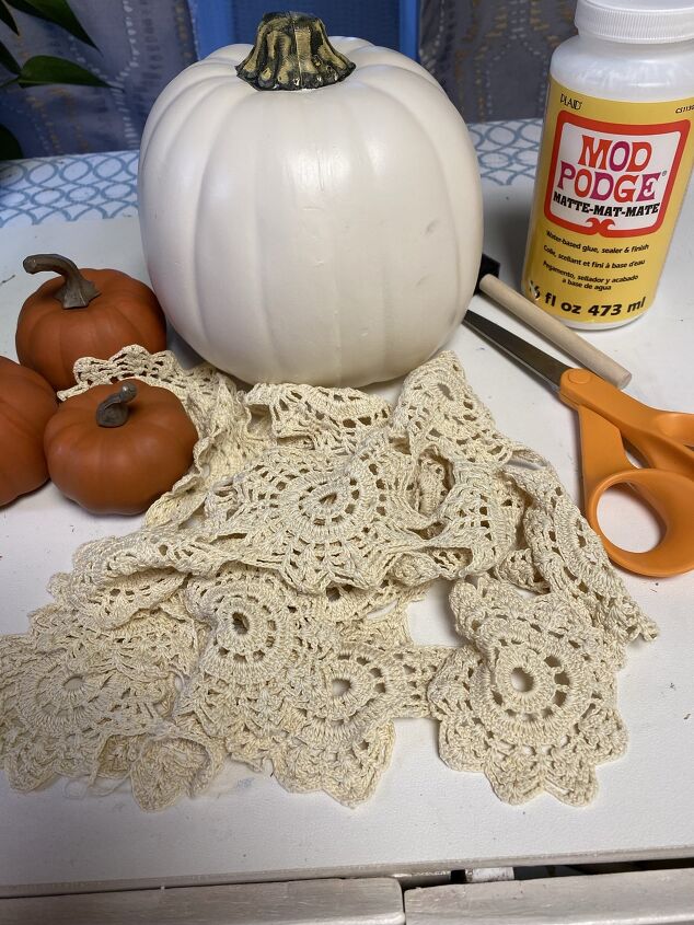 como fazer croch abboras vintage