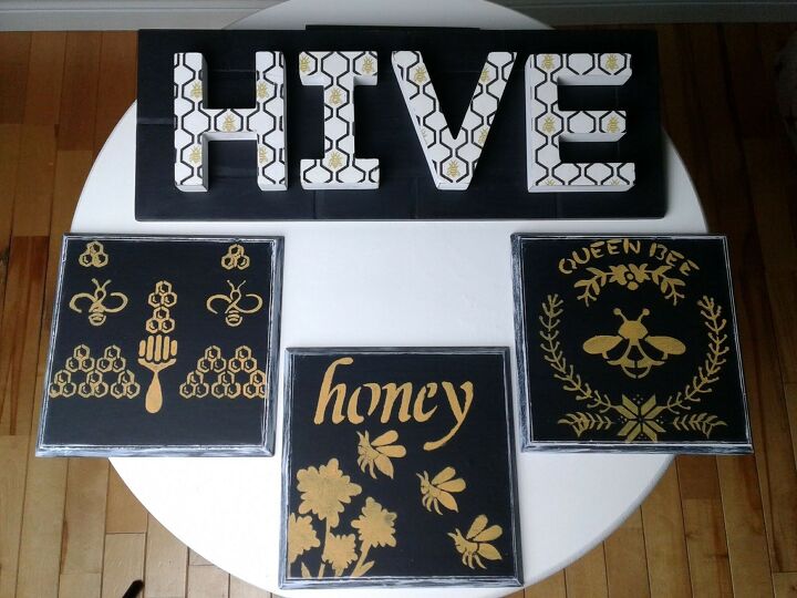 goodbye live laugh love signs and hello to honeybees, Fresh New and Improved