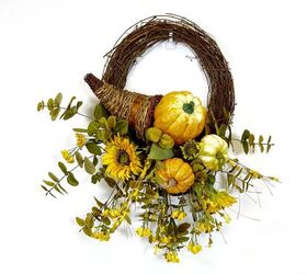 DIY Cornucopia Craft: How to Make a Stunning Wreath for Thanksgiving