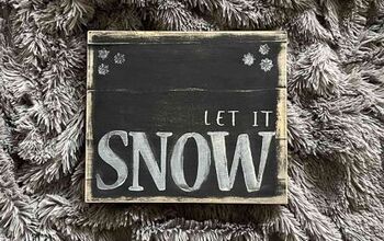 Let It Snow Sign