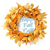 easy fall thanksgiving wreath diy