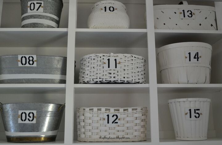 13 ideas de lavaderos pequeos que son bonitos y funcionales, C mo organic mis gabinetes abiertos en el cuarto de lavado BARATO