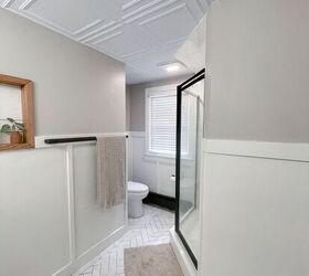 Beautiful Bathroom Ceiling Update