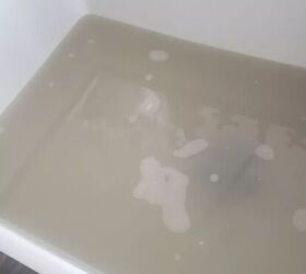 how to strip your laundry which is dirtier than you think, Murky bathtub water