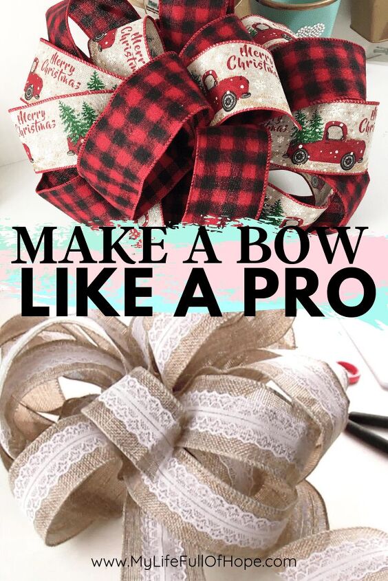 how to make a bow just like a pro