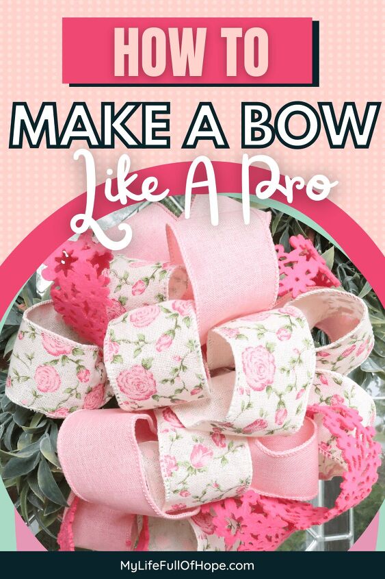 how to make a bow just like a pro
