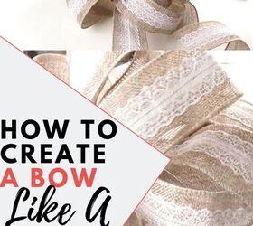 how to make a bow just like a pro