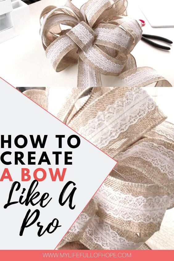 how to make a bow just like a pro