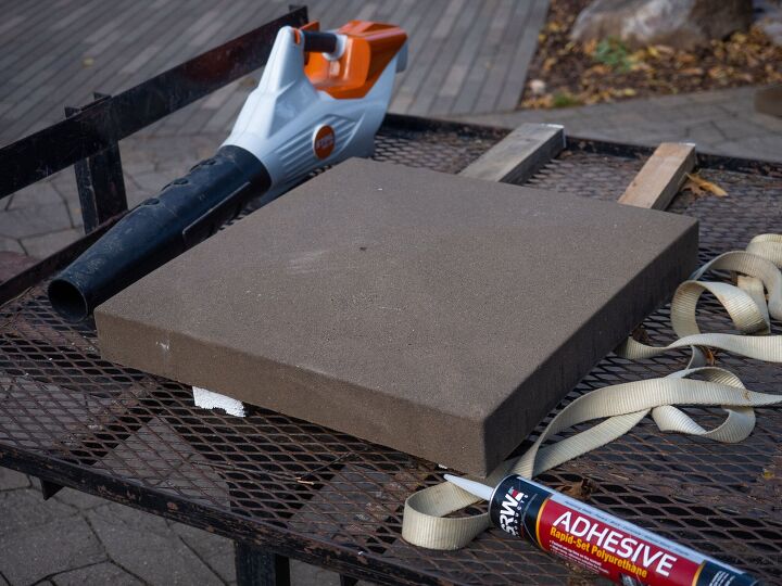 how to install a patio landscape block pillar