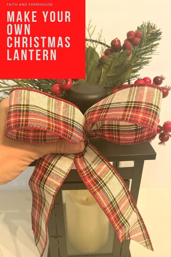 how to make a lantern for christmas