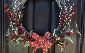 La corona de la puerta principal tiene un nuevo aspecto para la Navidad de 2021 (Parte 1)