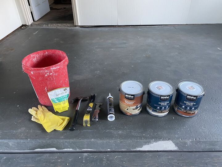 how to stencil your concrete floors