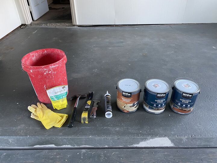 how to stencil your concrete floors