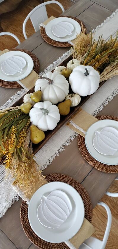 quick and easy thanksgiving tablescape