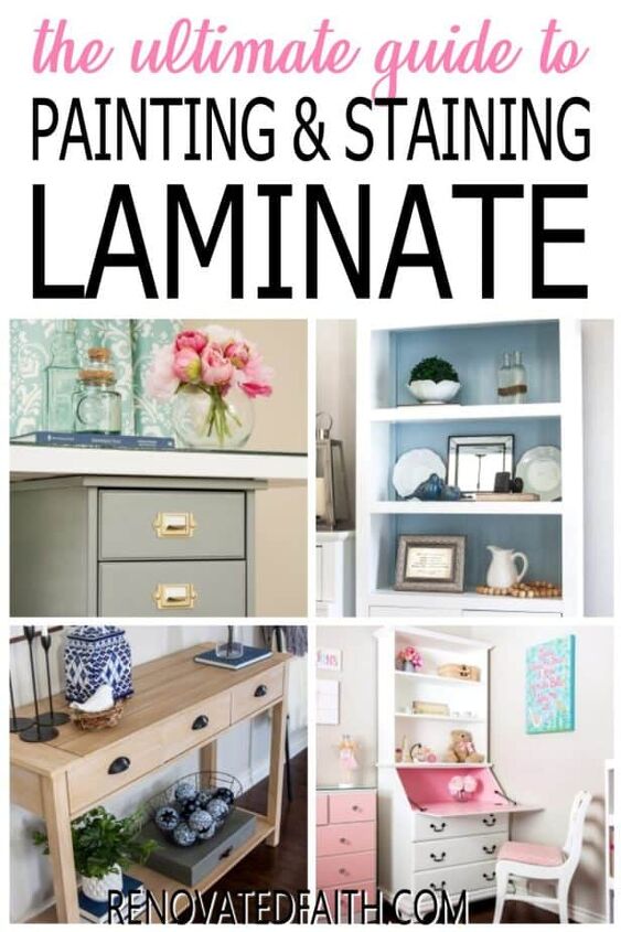 how to paint and stain laminate furniture the ultimate guide