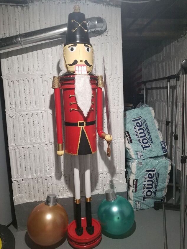 giant diy nutcracker