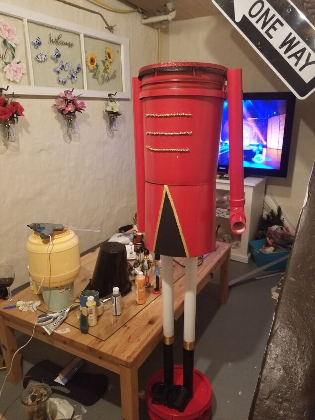 giant diy nutcracker