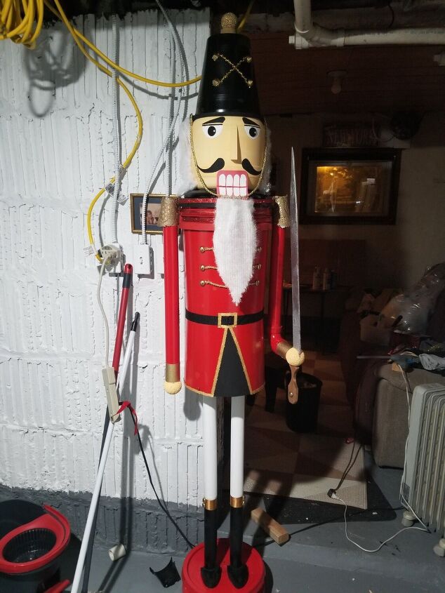giant diy nutcracker