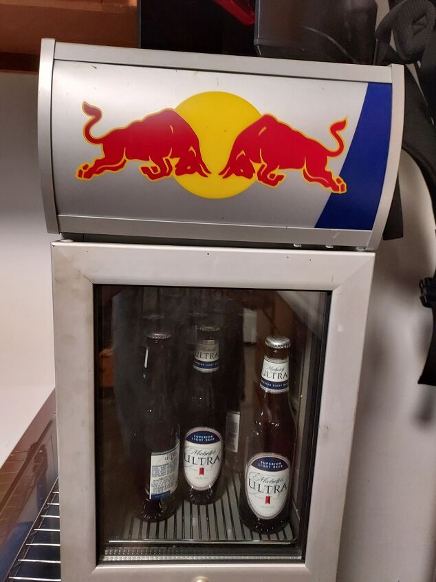 q how can i get a mini red bull fridge repaired