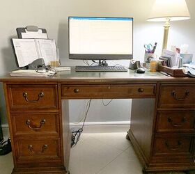 If you think this desk looks stately now, just wait until you see it after this $10 flip