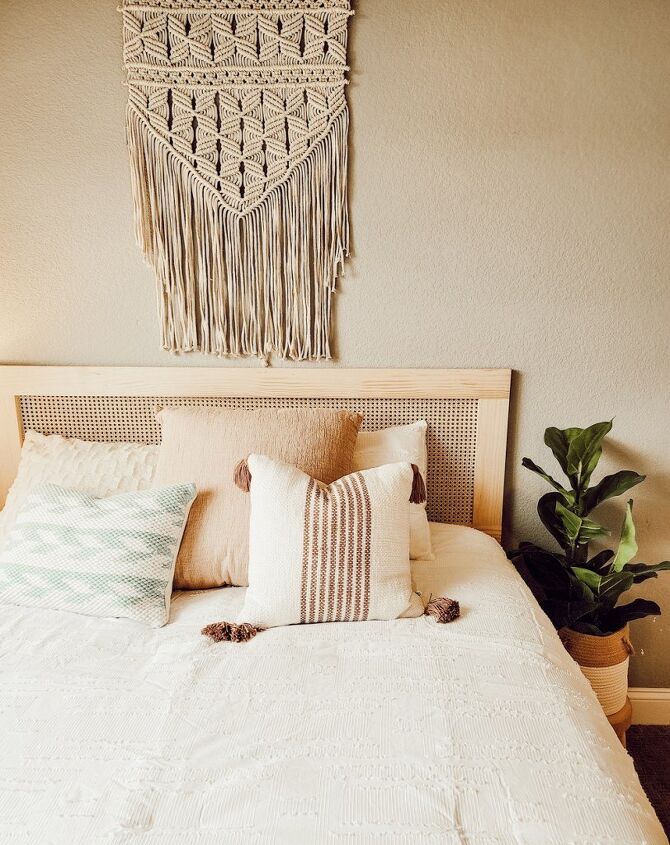 s 22 popular diy trends you should try before 2022, Put together a beautiful cane headboard