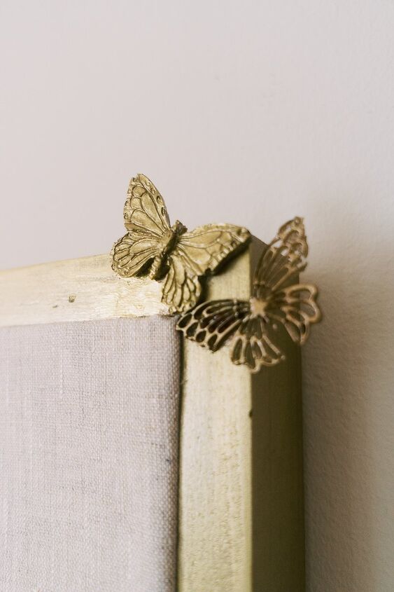 how to make a butterfly pinboard inspired by pottery barn