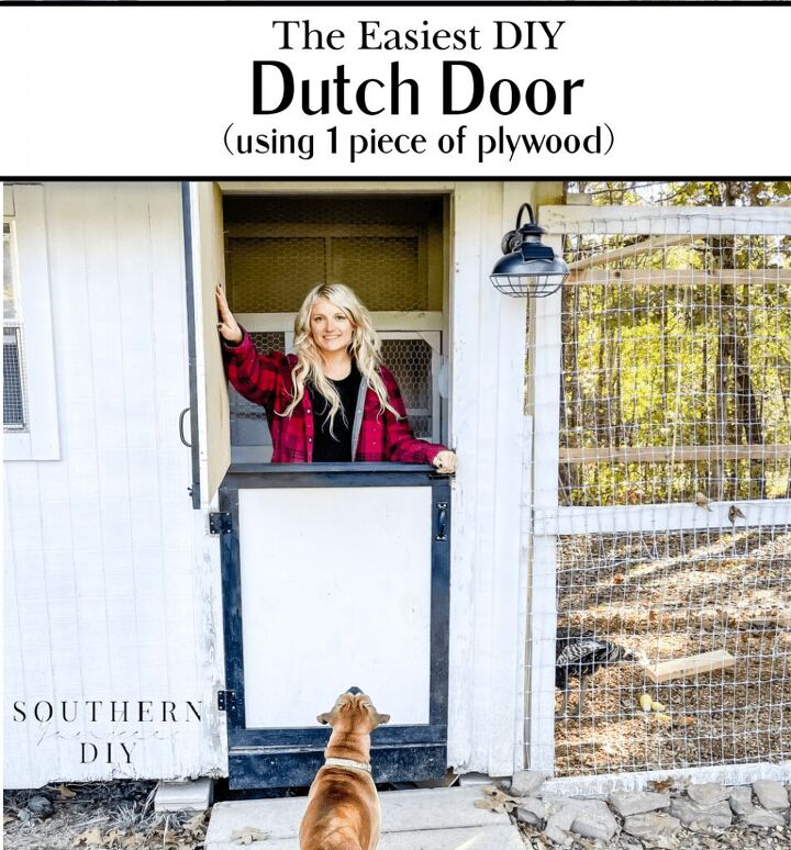 como construir uma porta holandesa fcil e barata