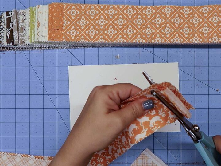 how to make a fabric wreath easy diy