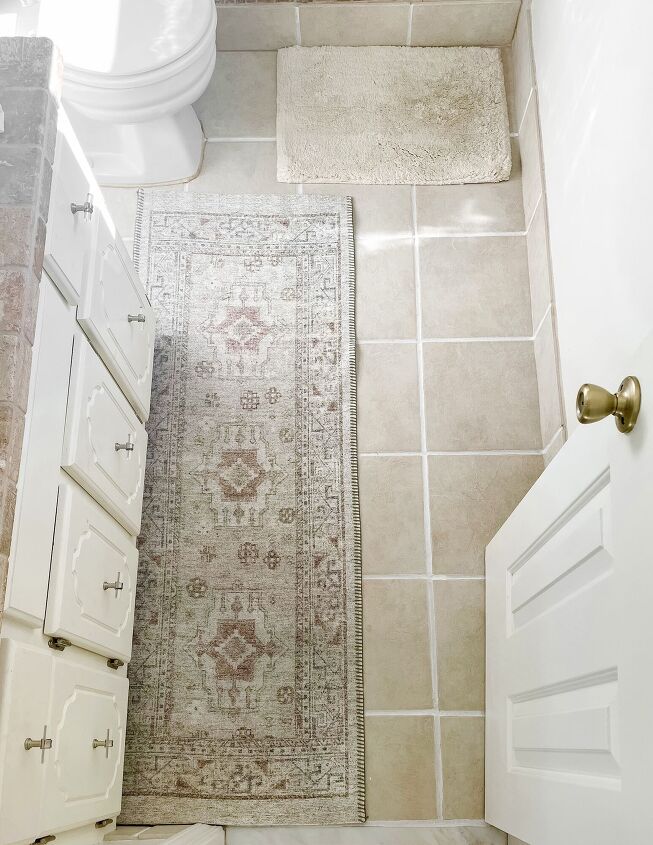how to update dingy floor tile with a grout pen