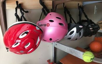 Easy Bike Helmet Storage DIY
