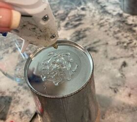 Why splurge on expensive holiday decor when you can just spread some glue on a bucket and make <em>these</em>!