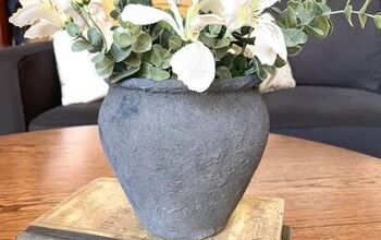 Easy DIY Textured Pottery