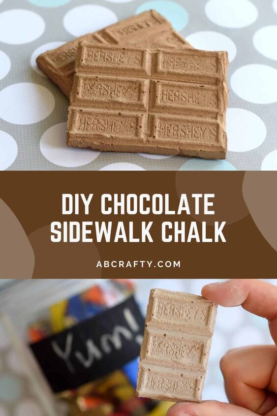sidewalk chalk chocolate chalk recipe