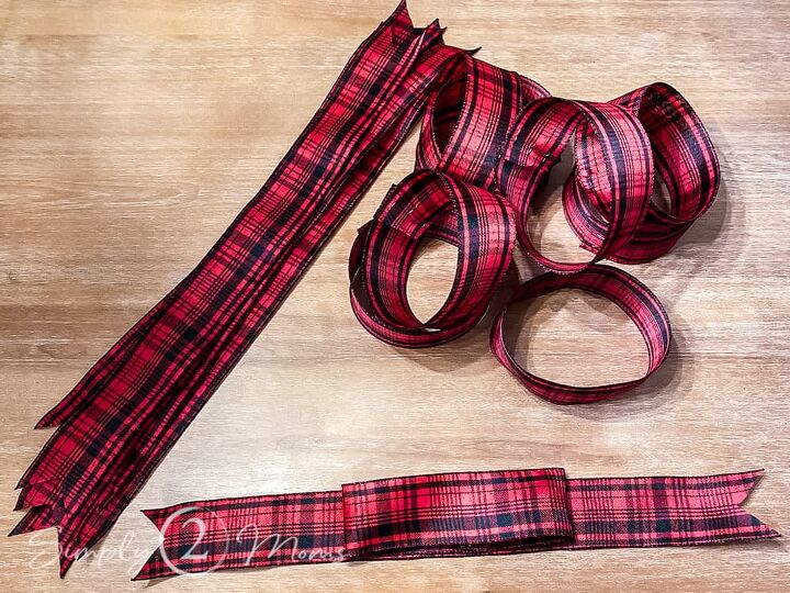 how to make an easy christmas bow