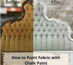 Cómo pintar tela de terciopelo con Chalk Paint
