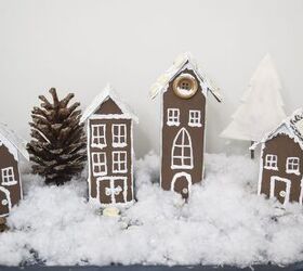 Milk Carton Christmas Village Hometalk