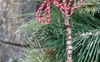 Adorno para el árbol de Navidad con la varita de Harry Potter DIY