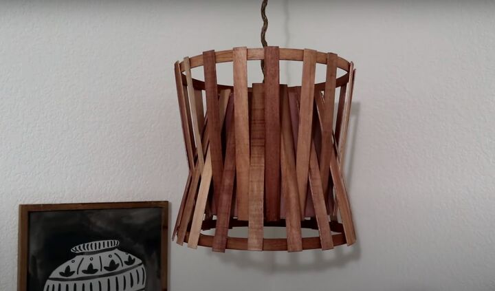How to Make a Simple but Beautiful Paint Stick Lamp