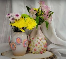 how to decorate a ceramic vase, How to decorate a vase at home with polymer clay