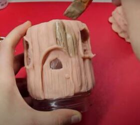 how to make a gnome house, Paint the gnome house
