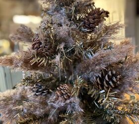 faux vintage tree from dollar tree christmas trees