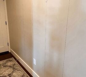 They drew lines up and down their wall for this low-effort revamp that transformed the whole room